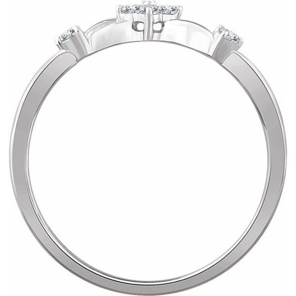 Floral Promise Ring - Image 2