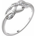 Accented Infinity-Inspired Ring