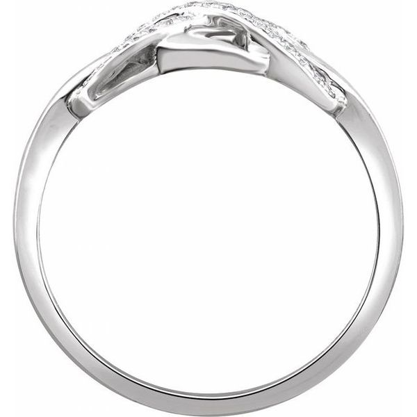 Accented Infinity-Inspired Ring - Image 2