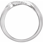 Accented Criss-Cross Ring - Image 2