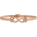 Infinity Rope Bangle Bracelet