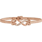 Infinity Rope Bangle Bracelet