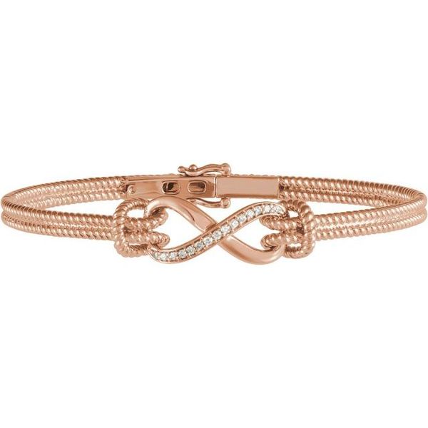Infinity Rope Bangle Bracelet