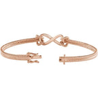 Infinity Rope Bangle Bracelet - Image 2