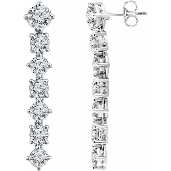 Graduated Dangle Earrings