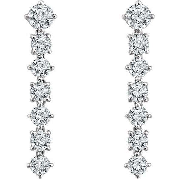 Graduated Dangle Earrings - Image 2