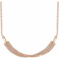 Twisted Bar Necklace