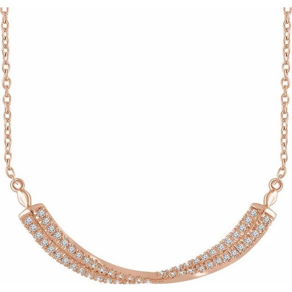 Twisted Bar Necklace