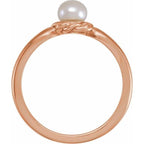 Pearl Halo-Style Rope Ring - Image 2
