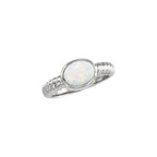 Cabochon Rope Ring