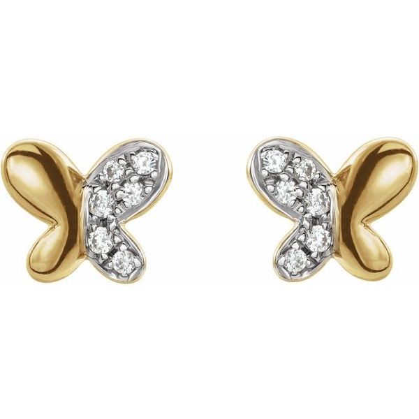 Youth Butterfly Earrings - Image 2