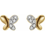 Youth Butterfly Earrings - Image 2