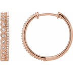 Geometric Hoop Earrings