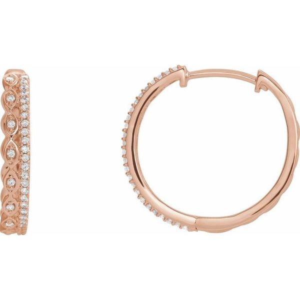 Geometric Hoop Earrings