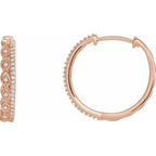 Geometric Hoop Earrings