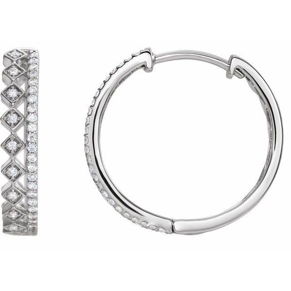 Geometric Hoop Earrings