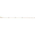 Bezel-Set Station Bracelet - Image 2