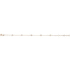 Bezel-Set Station Bracelet - Image 2
