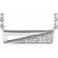 Accented Bar Necklace