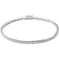 Bezel-Set Line Bracelet