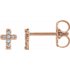 Youth Cross Earrings
