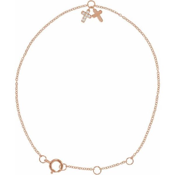 Adjustable Cross Bracelet