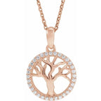 Accented Tree of Life Necklace