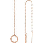 Geometric Chain Earrings