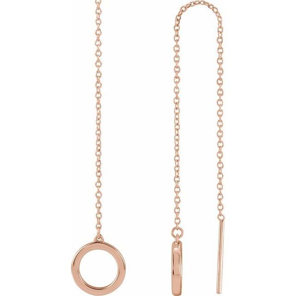 Geometric Chain Earrings