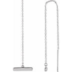 Bar Chain Earrings