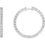 Inside-Outside Hoop Earrings