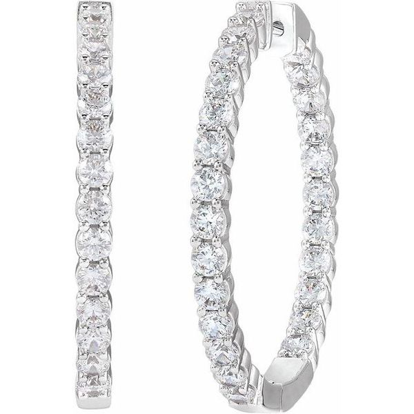 Inside-Outside Hoop Earrings - Image 3