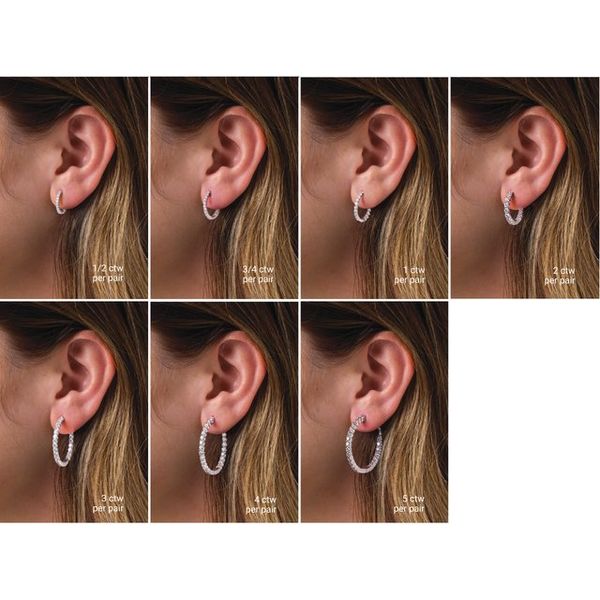 Inside-Outside Hoop Earrings - Image 5