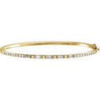 Accented Bangle Bracelet