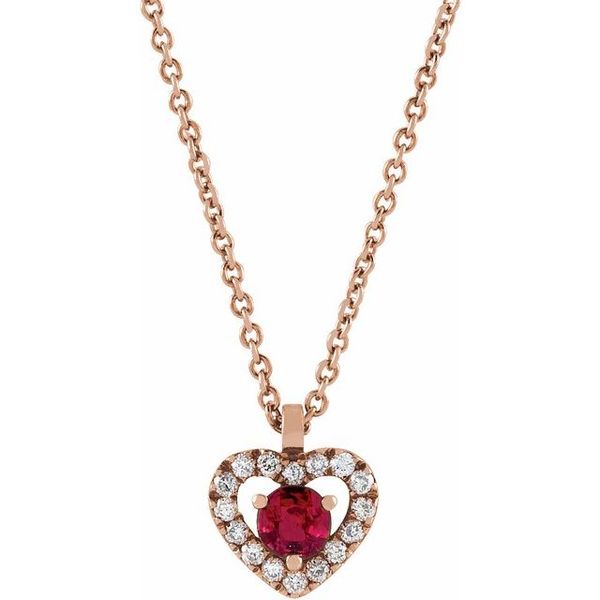 Accented Heart Necklace