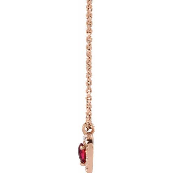 Accented Heart Necklace - Image 2