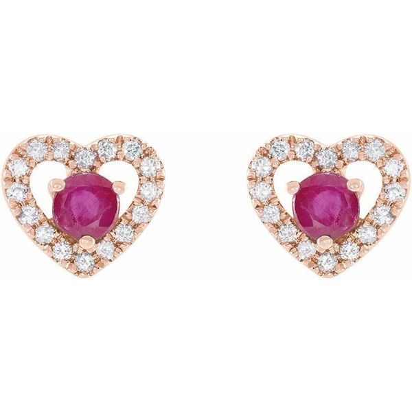 Heart Earrings - Image 2