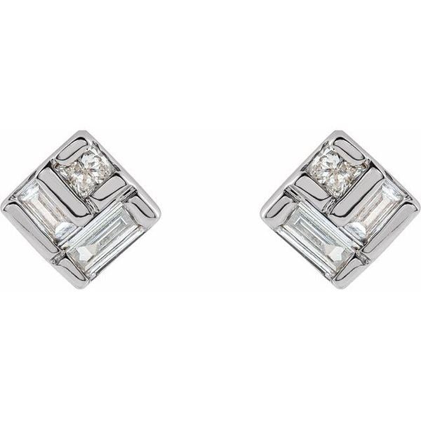 Geometric Earrings - Image 2