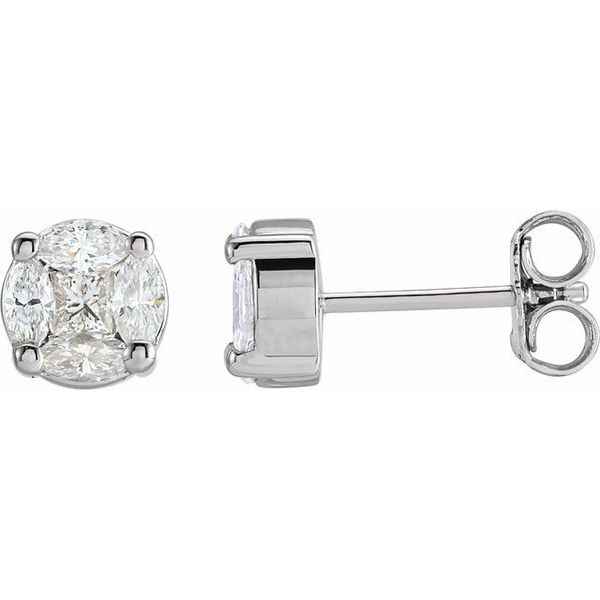 Cluster Earrings