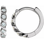 Twisted Hoop Earrings