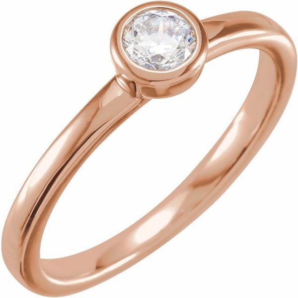 Bezel-Set Ring