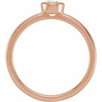 Bezel-Set Ring - Image 2
