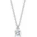 Accented Claw-Prong Necklace