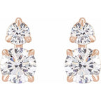 Lab-Grown Diamond Earrings - Image 2