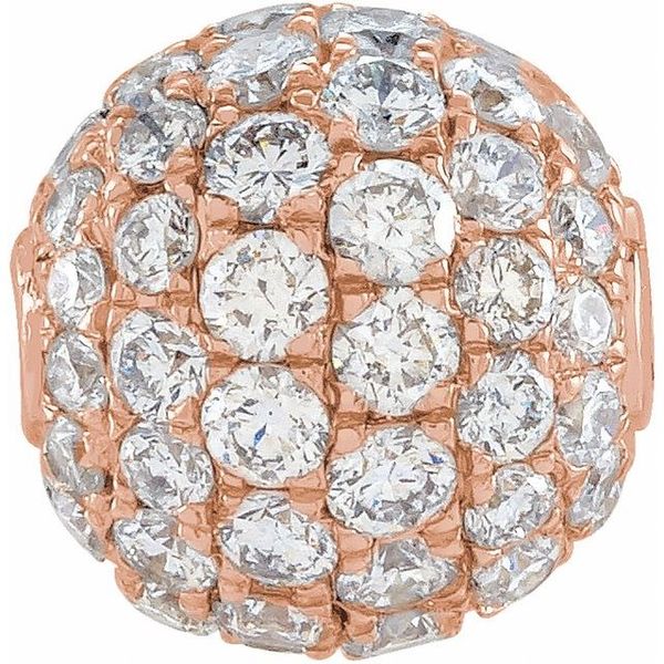 Pavé-Style Ball Pendant
