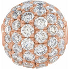 Pavé-Style Ball Pendant