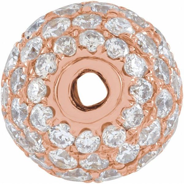 Pavé-Style Ball Pendant - Image 2