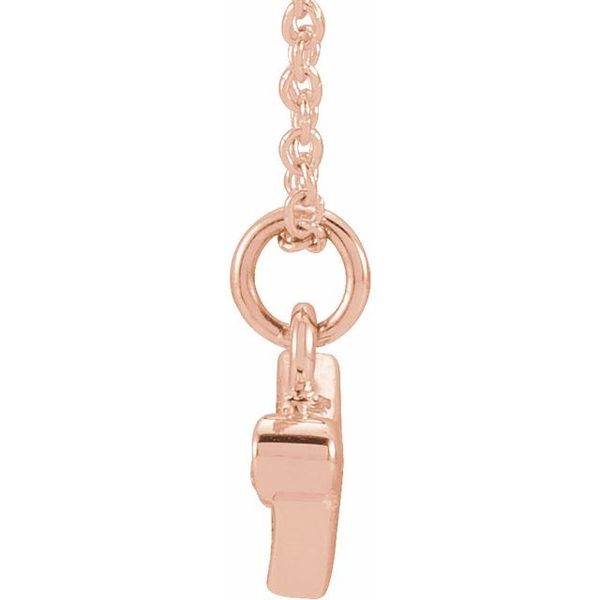 Petite Airplane Necklace - Image 2
