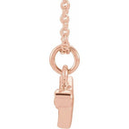 Petite Airplane Necklace - Image 2