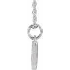 Petite Music Note Necklace - Image 2